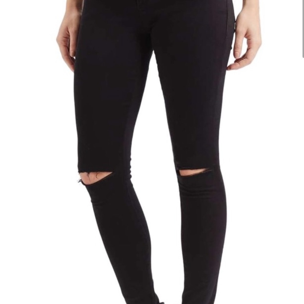 Leigh Black Jean || TOPSHOP